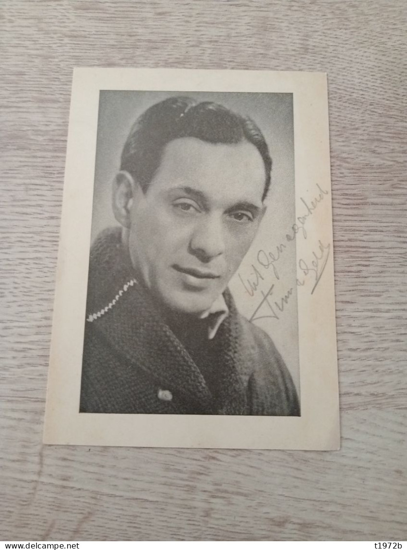 Autograph Cyclisme Cycling Ciclismo Ciclista Wielrennen Radfahren VAN GELDER MARTINUS (Deelnemer O.S Londen 1948 Tandem - Wielrennen