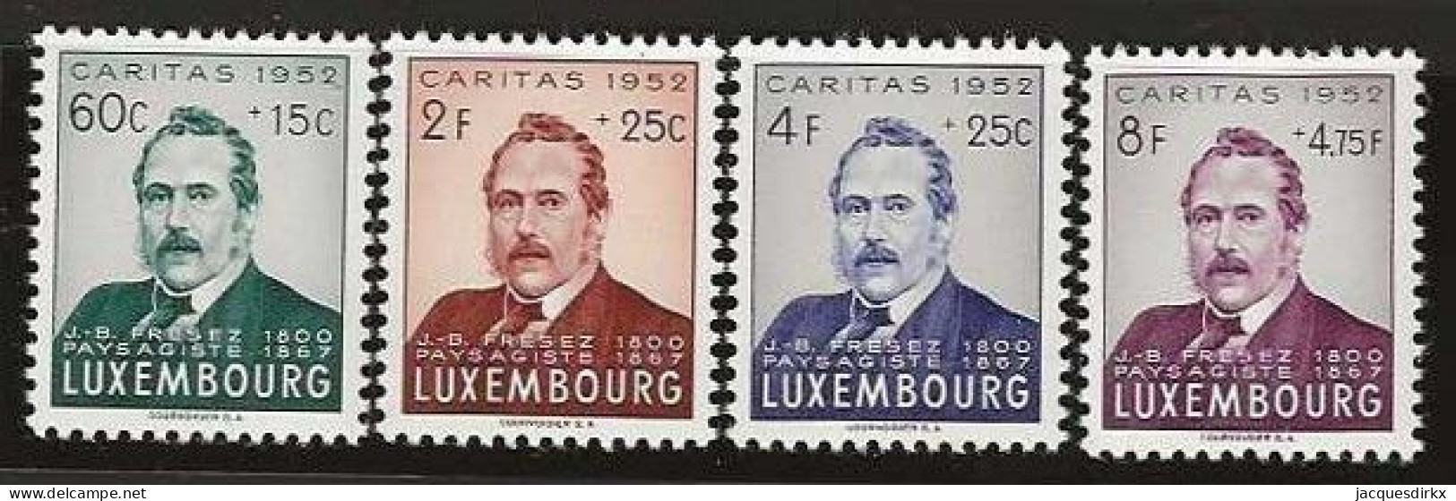 Luxembourg  .  Y&T   .    461/464  .   **    .    Neuf Avec Gomme Et SANS Charnière - Unused Stamps