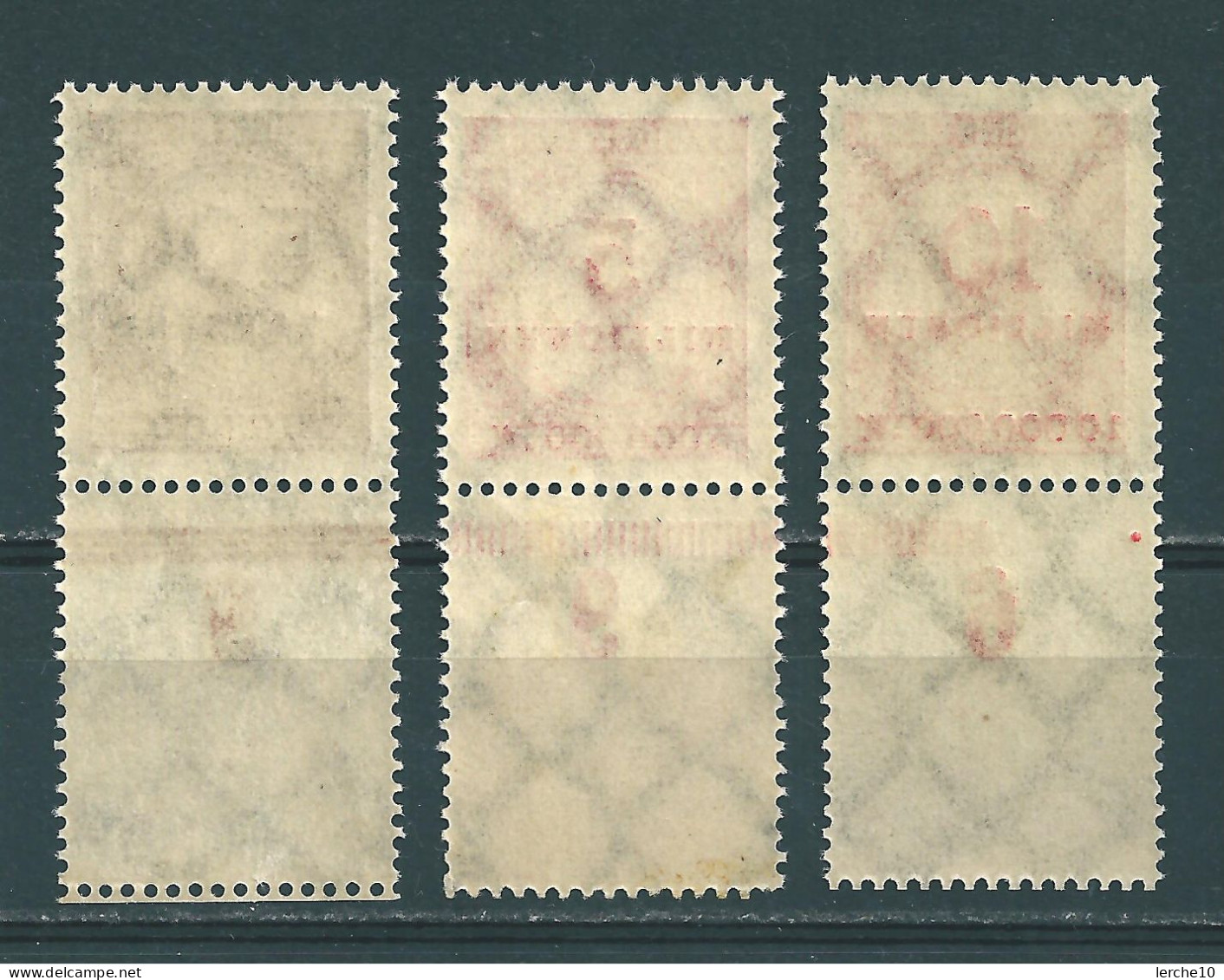 MiNr. 313 LF, 317 LF + 318 LF **   (0337) - Unused Stamps