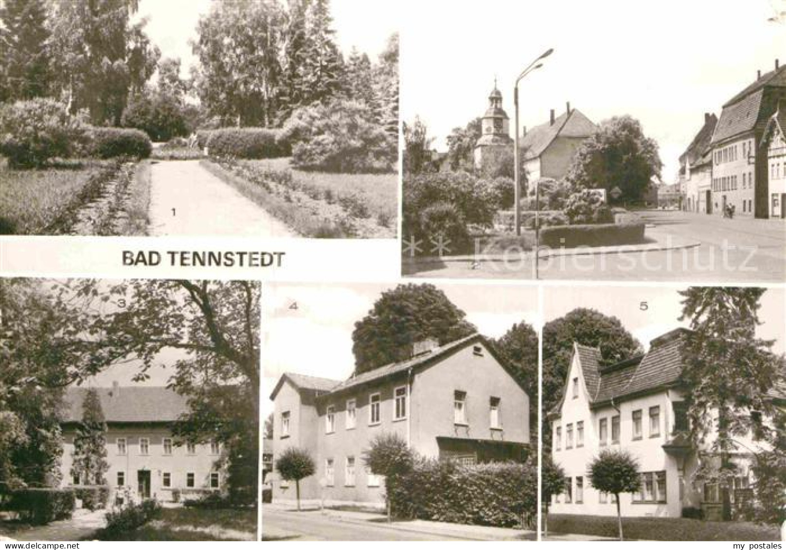 72894987 Bad Tennstedt Kurpark Rathaus Badehaus Haus Der Freundschaft Bad Tennst - Bad Tennstedt