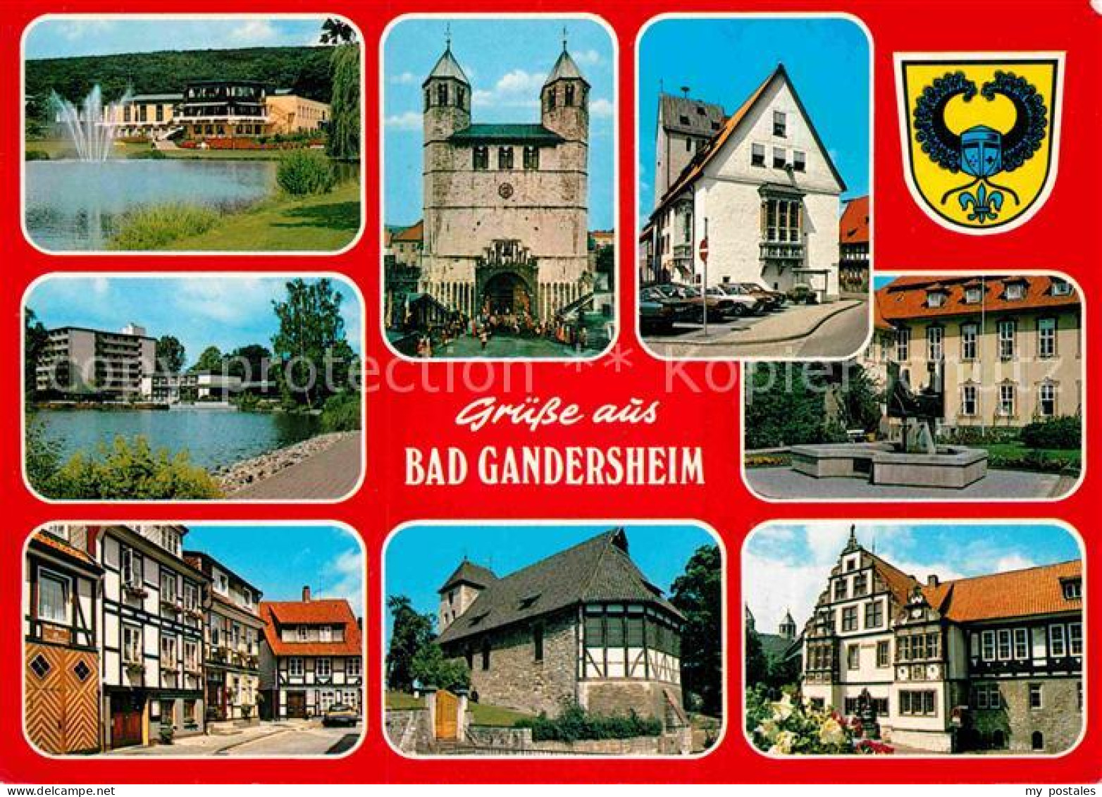 72894902 Bad Gandersheim Stadtansichten Stadttor Fachwerkhaeuser  Bad Gandershei - Bad Gandersheim
