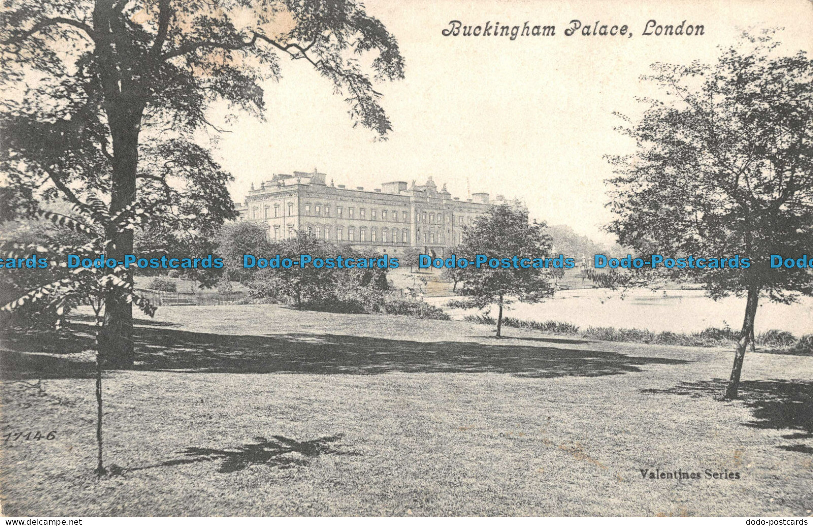 R095916 Buckingham Palace. London. Valentine. 1904 - Autres & Non Classés