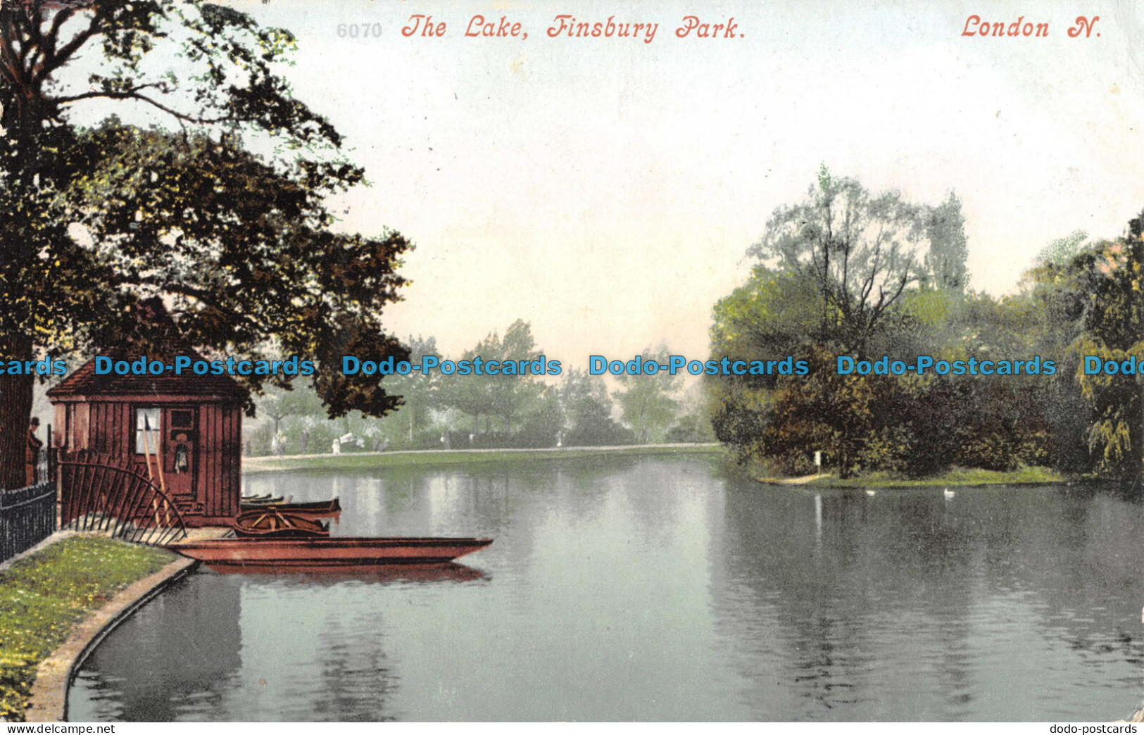 R095922 The Lake. Finsbury Park. London N - Other & Unclassified