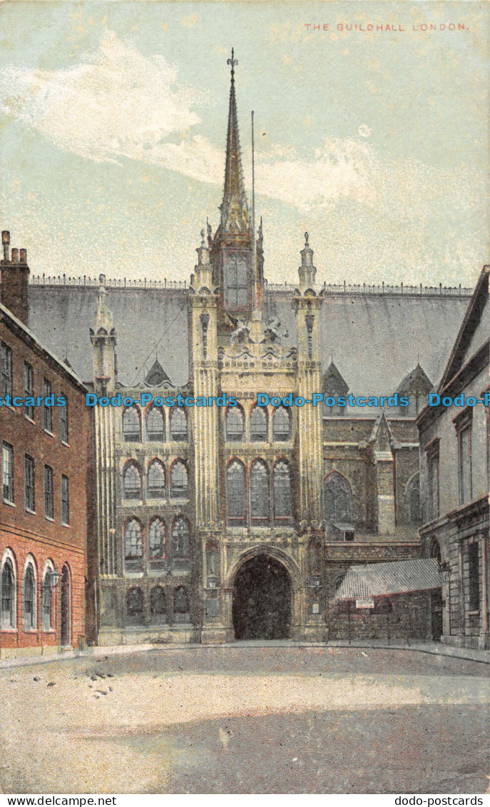 R095934 The Guildhall. London - Andere & Zonder Classificatie