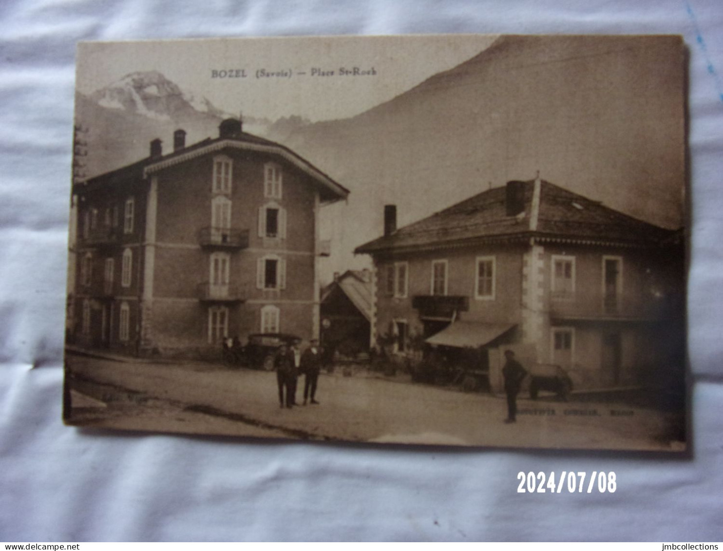 BOZEL (Savoie) PLACE SAINT ROCH - Bozel