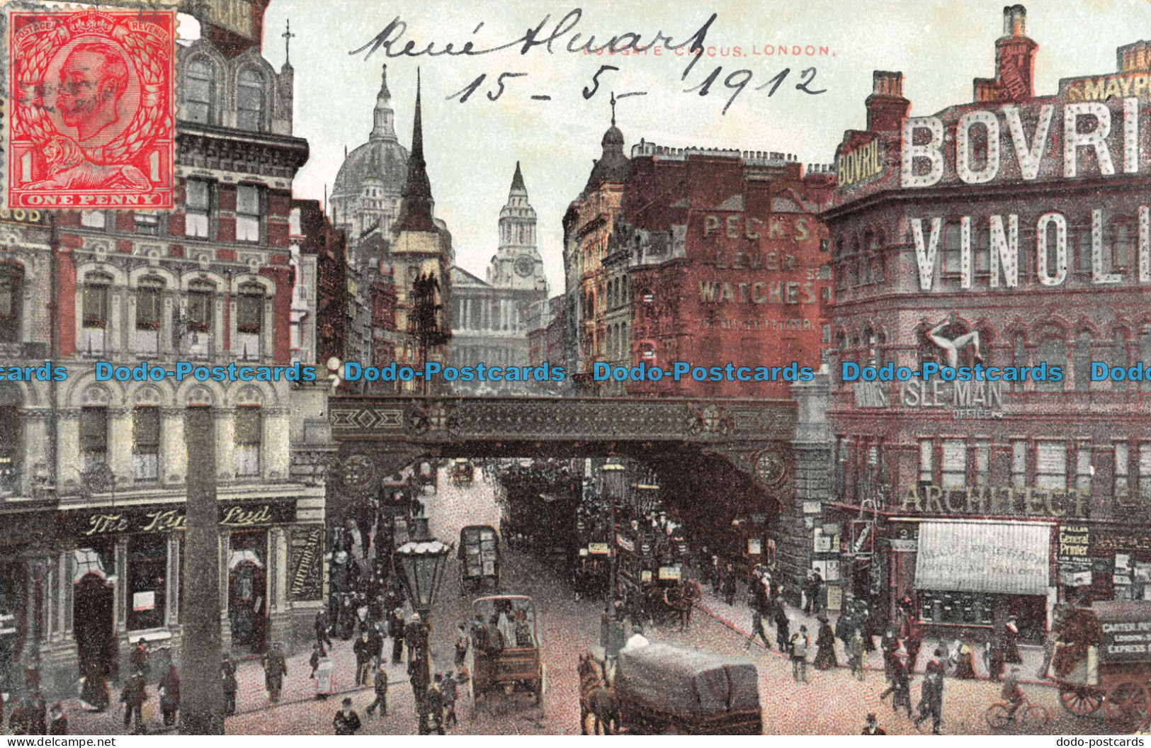 R095952 Ludgate Circus. London - Other & Unclassified