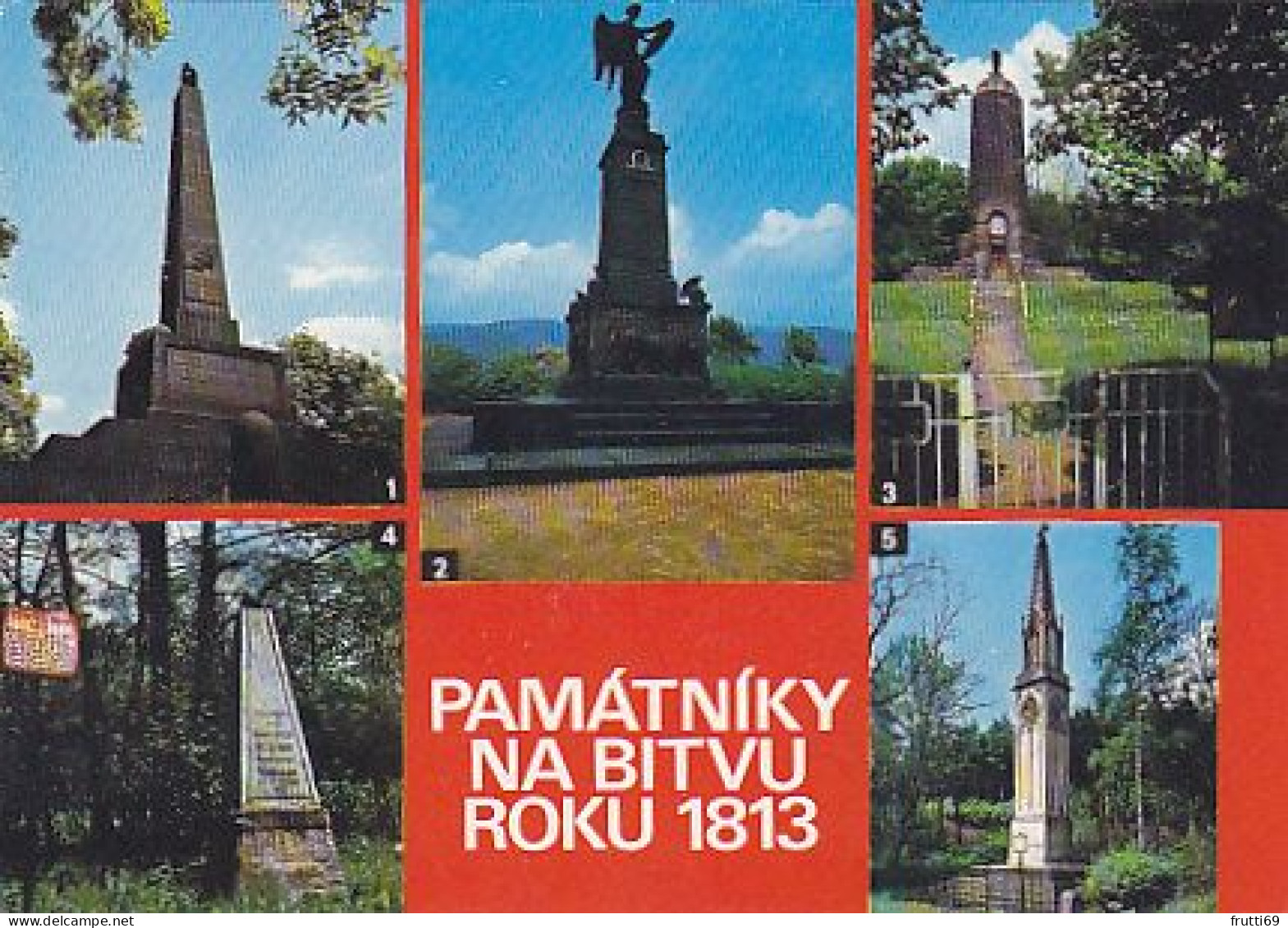 AK 211270 CZECH REPUBLIK - Památníky Na Nitvu Roku 1813 - Tchéquie