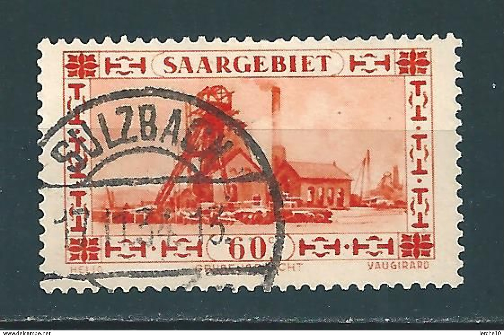 Saar MiNr. 143 Vollstempel   (0337) - Used Stamps