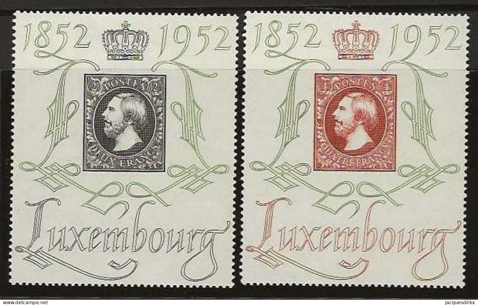 Luxembourg  .  Y&T   .    453/454 .   **    .    Neuf Avec Gomme Et SANS Charnière - Unused Stamps