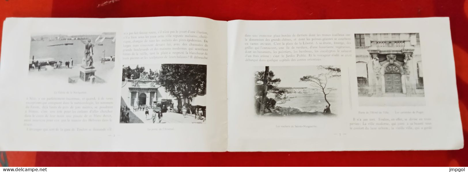 Revue Villégiatures Thermales Et Climatériques N°10 Toulon Vers 1900 édité Par Laboratoires Novat Macon - Dépliants Touristiques