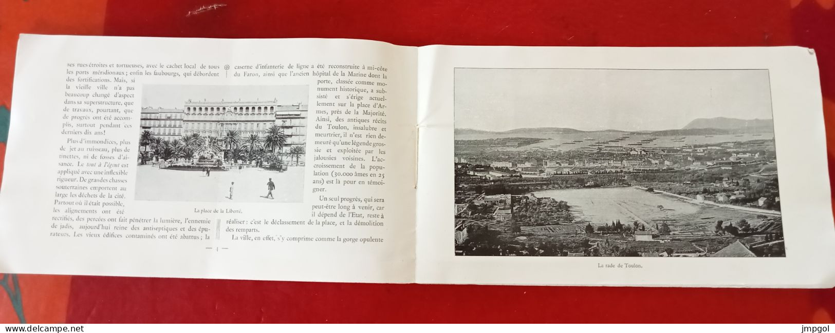 Revue Villégiatures Thermales Et Climatériques N°10 Toulon Vers 1900 édité Par Laboratoires Novat Macon - Reiseprospekte