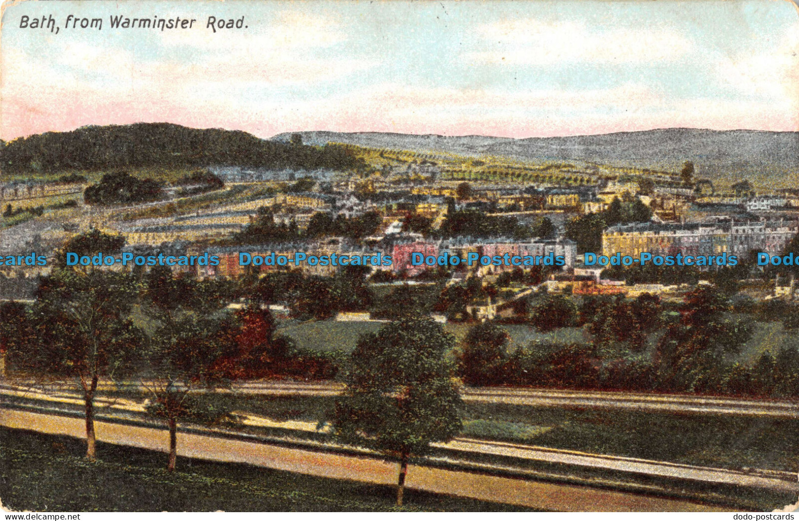 R096084 Bath From Warminster Road. 1906 - Wereld