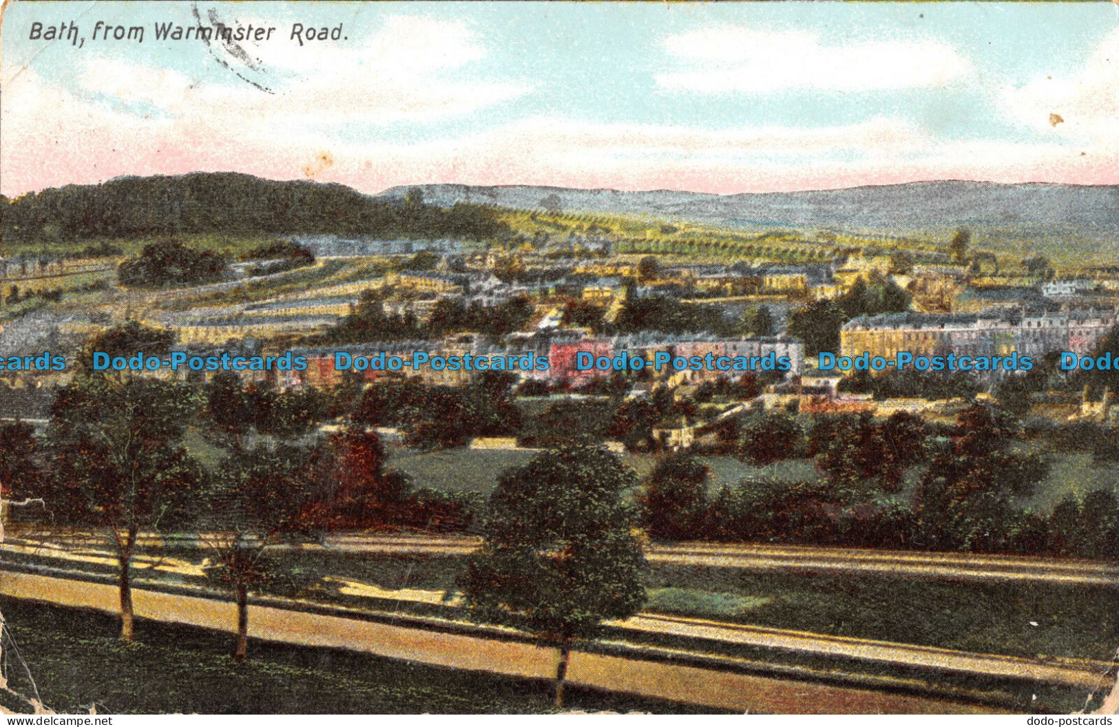 R096085 Bath From Warminster Road. 1906 - Wereld