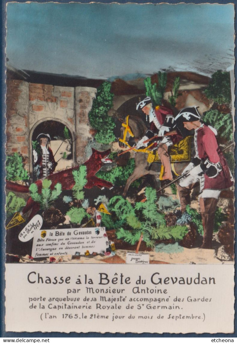 Chasse à La Bête Du Gevaudan, Par M. Antoine Avec Les Gardes De La Capitainerie Royale - Fiabe, Racconti Popolari & Leggende