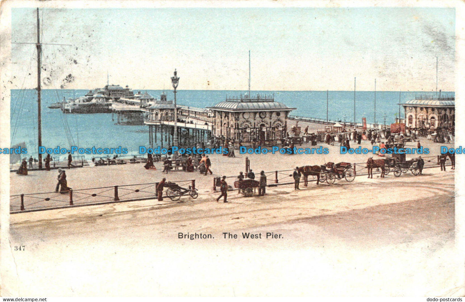 R096092 Brighton. The West Pier. 1905 - Wereld