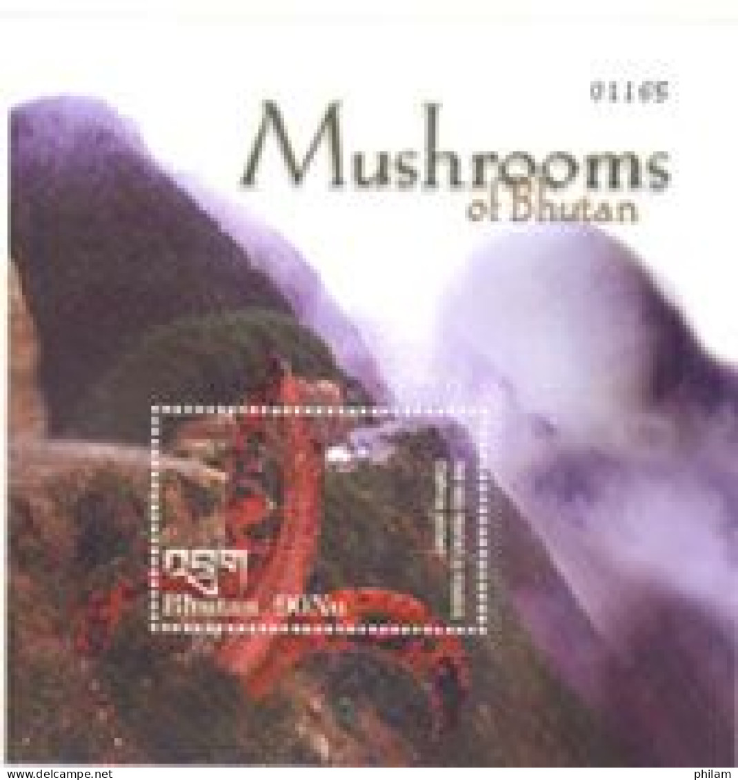 BHUTAN 2002 - Champignons - 1 BF - Champignons