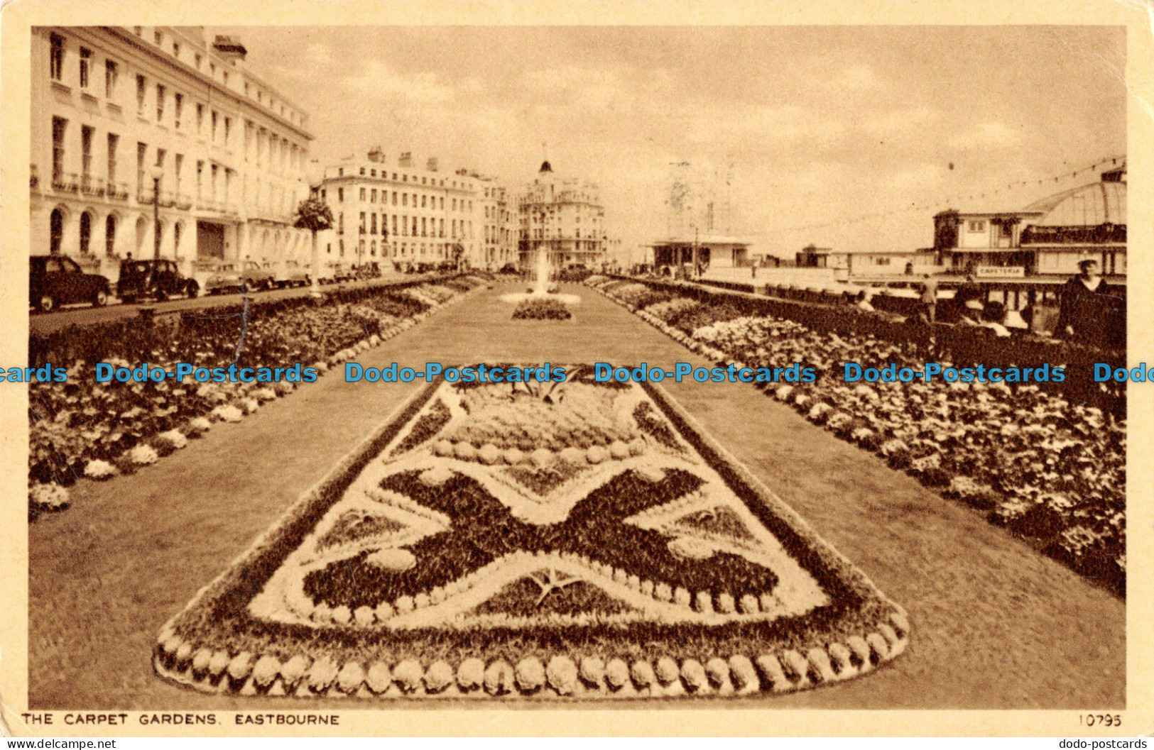 R096100 The Carpet Gardens. Eastbourne. No 10795. 1960 - Wereld