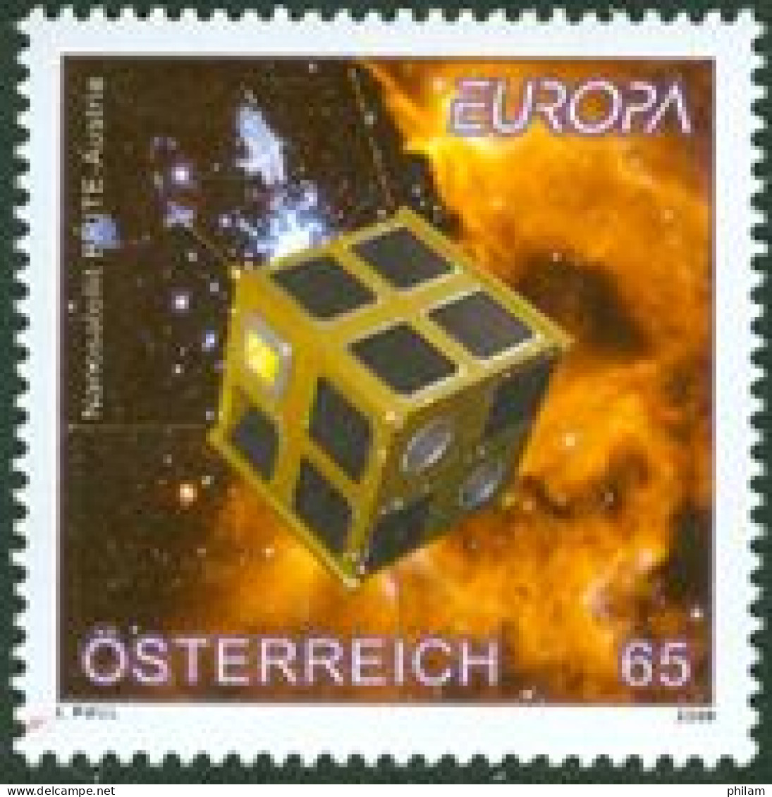 AUTRICHE 2009 - Europa - L'astronomie - 1 V. - 2009