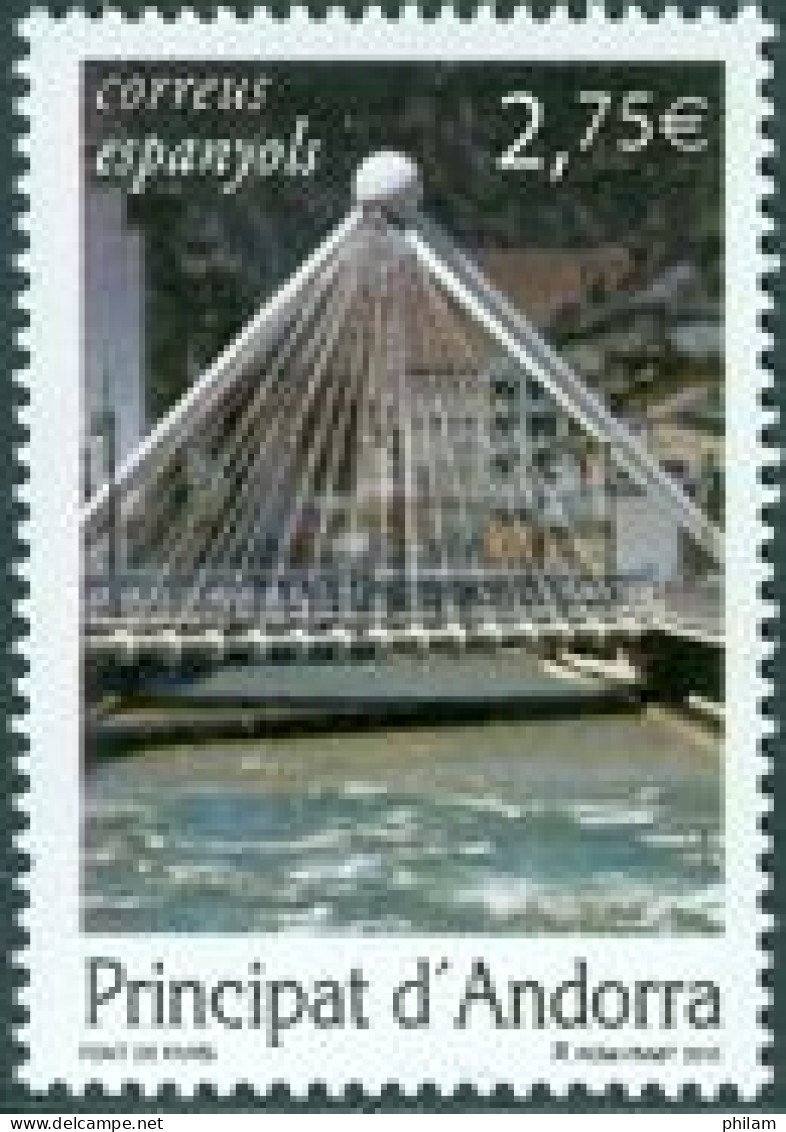 ANDORRA ESPAGNOL  2010 - Pont De Paris - 1  V. - Bridges
