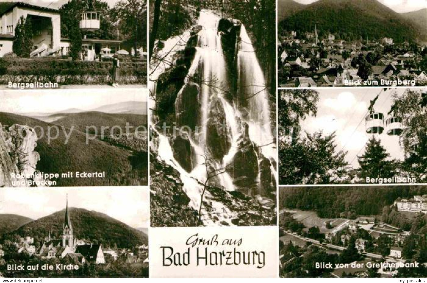 72894331 Bad Harzburg Brgseilbahn Rabenklippe Eckertal Kirche Brocken  Bad Harzb - Bad Harzburg