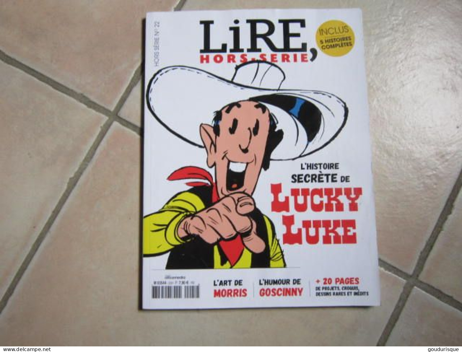 LUCKY LUKE  HORS SERIE LIRE N°22 L'HISTOIRE SECRETE DE LUCKY LUKE  MORRIS - Lucky Luke