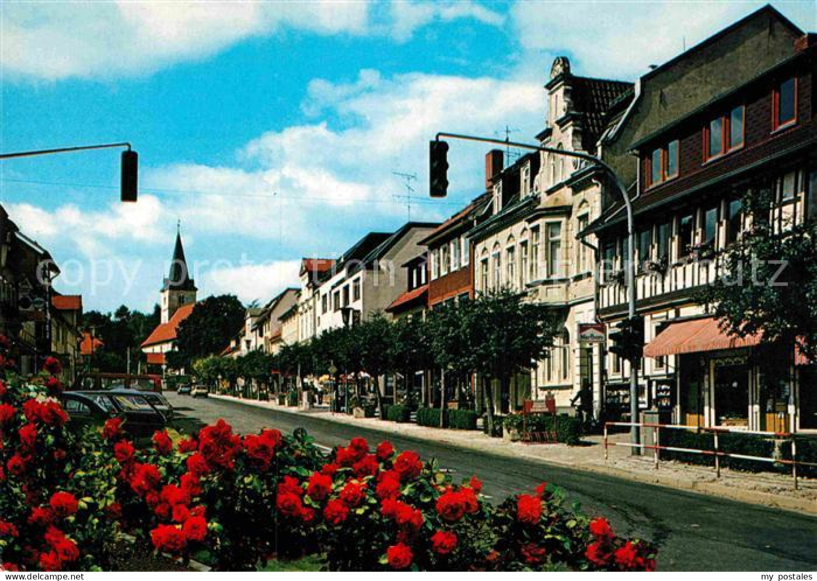 72894199 Bad Sachsa Harz Marktstrasse Mit Ev Kirche Bad Sachsa - Bad Sachsa