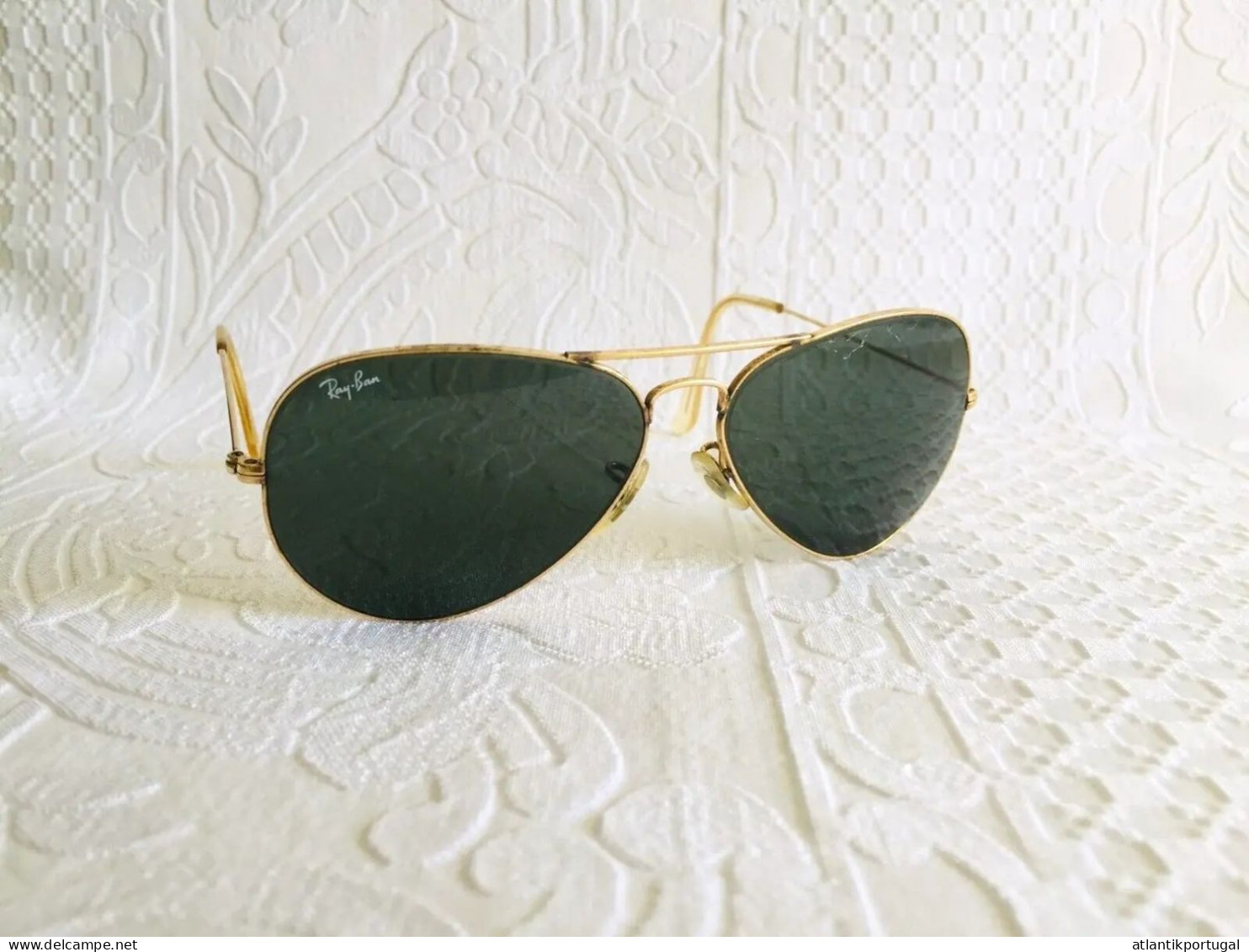 Vintage Sonnenbrille Ray-Ban B&L USA Aviator 58 14 - Sonstige & Ohne Zuordnung
