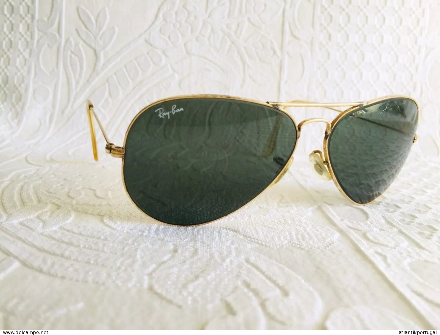 Vintage Sonnenbrille Ray-Ban B&L USA Aviator 58 14 - Autres & Non Classés