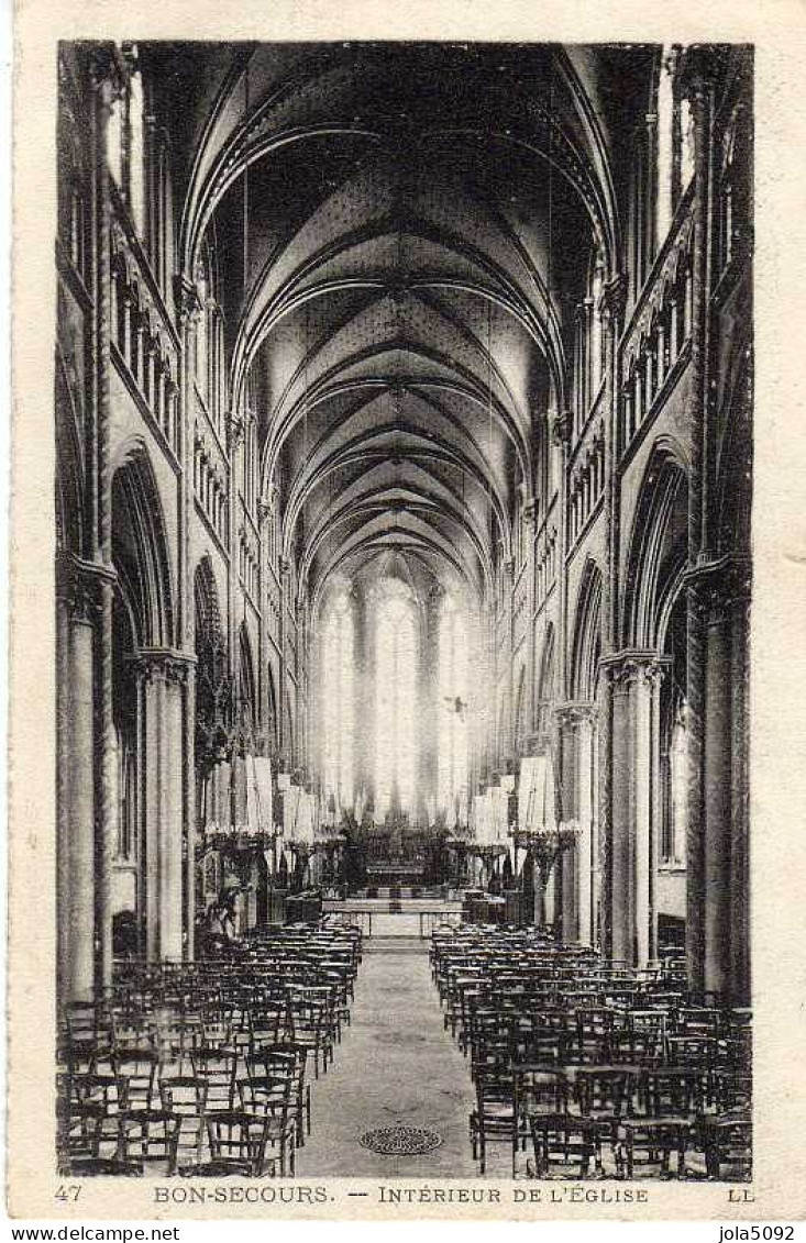 76 - BONSECOURS - Intérieur De L'Eglise - Bonsecours