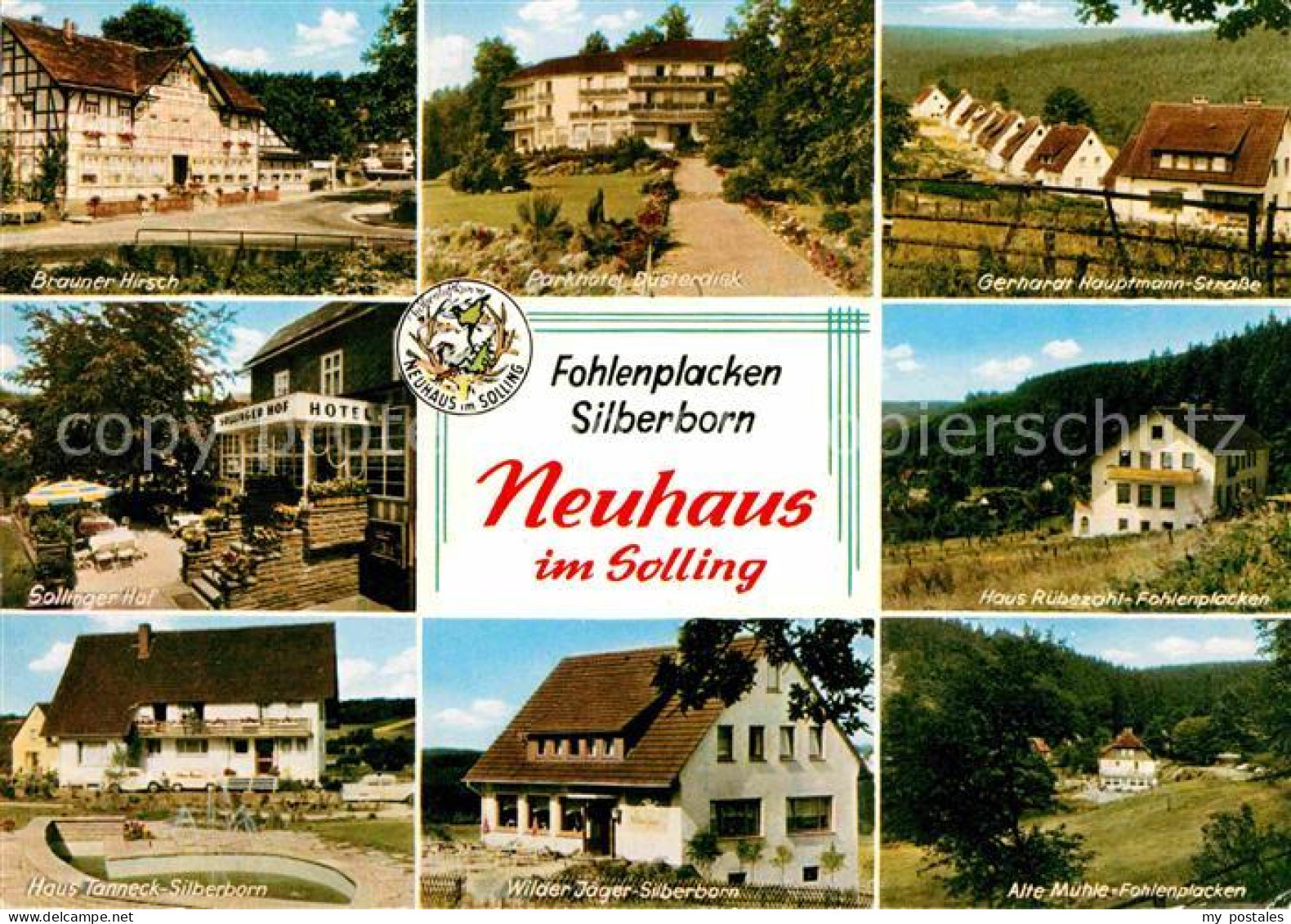 72894041 Neuhaus Solling Brauner Hirsch Parkhotel Gerhardt Hauptmann Str Solling - Holzminden