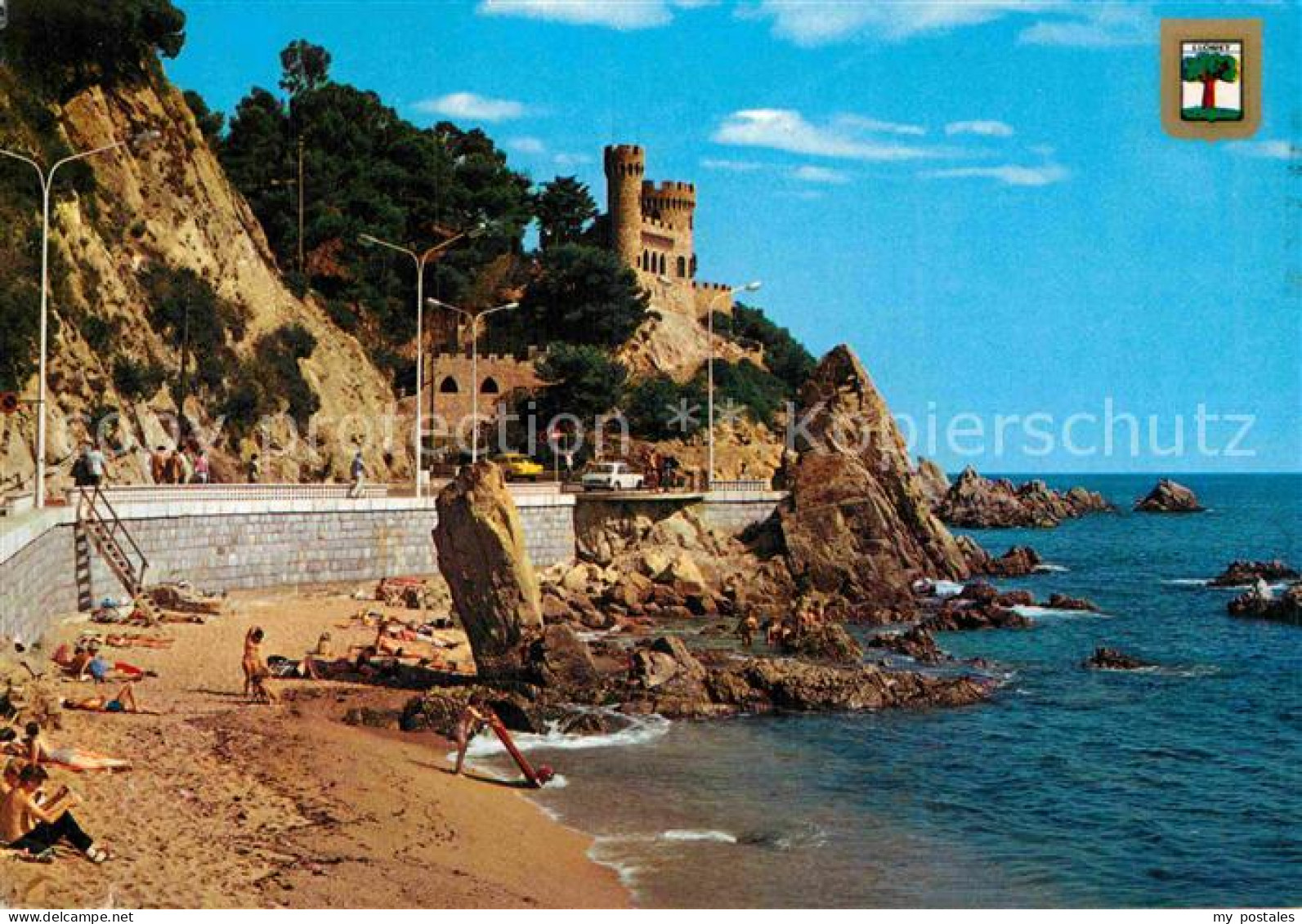 72894006 Lloret De Mar Castell I Passeig Costa Brava Spanien - Sonstige & Ohne Zuordnung