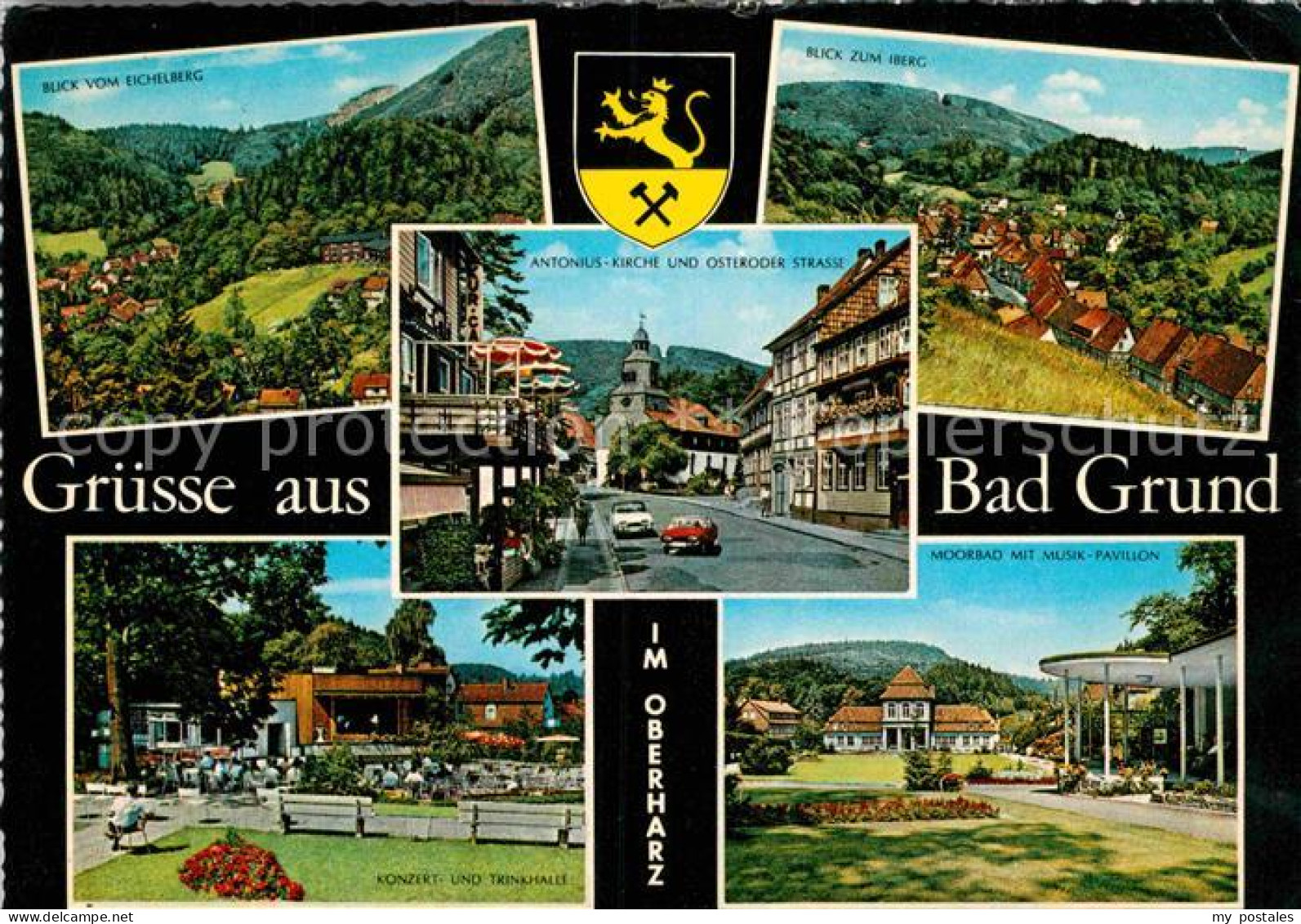 72893993 Bad Grund Eichelberg Iberg Konzert Und Trinkhalle Moorbad Musik Pavillo - Autres & Non Classés