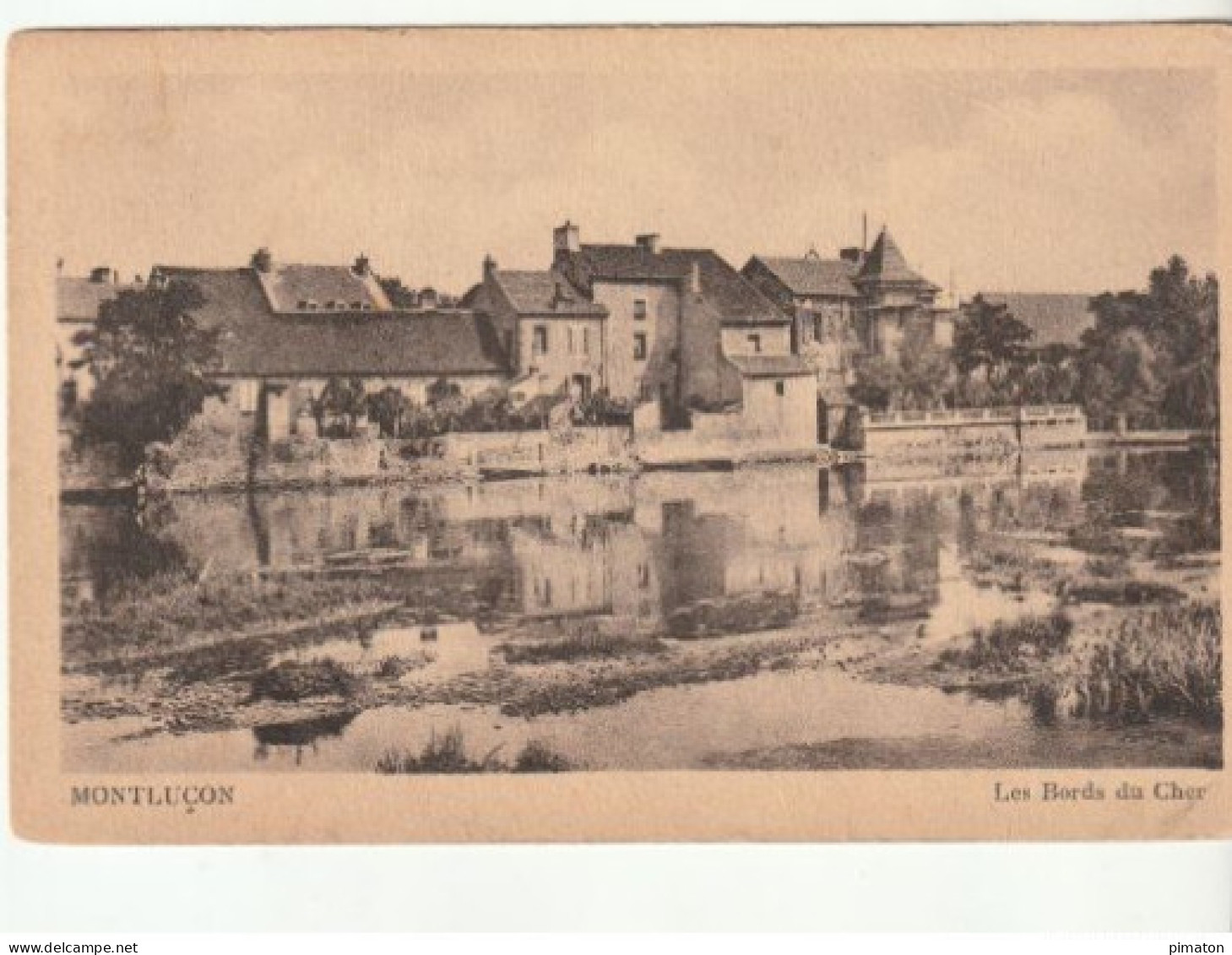 MONTLUCON  - Les Bords Du Cher - Montlucon