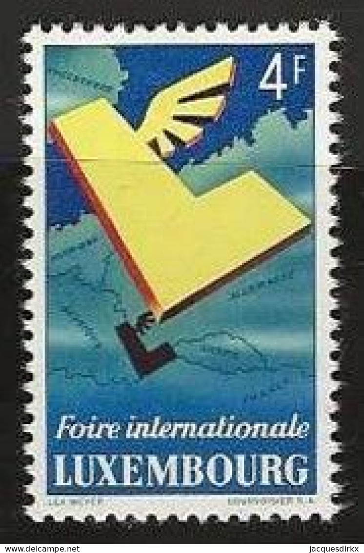 Luxembourg  .  Y&T   .    483   .   **    .    Neuf Avec Gomme Et SANS Charnière - Unused Stamps