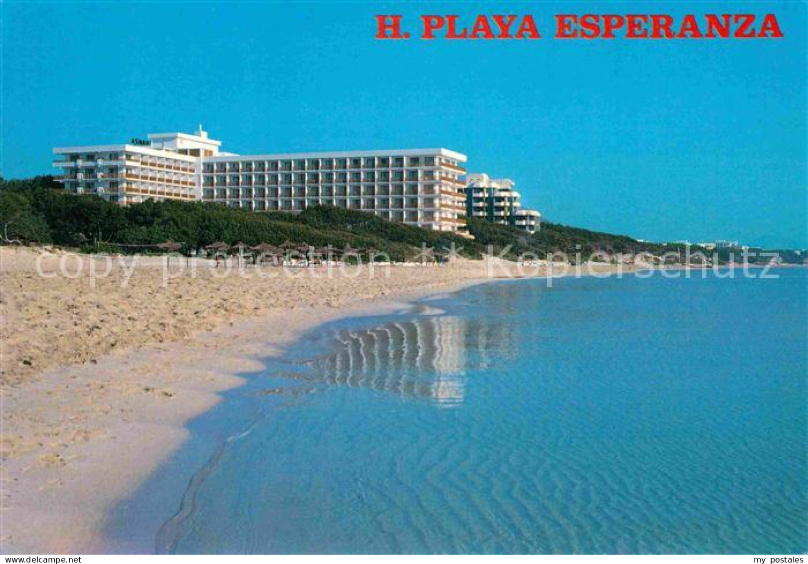 72893964 Bahia De Alcudia Hotel Playa Esperanza Strand Alcudia Mallorca - Autres & Non Classés