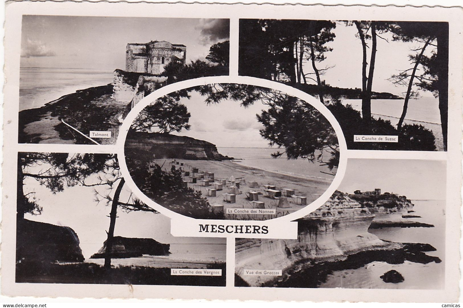 LOT DE 10 CARTES: CHARENTES-MARITIMES: SAINT-PALAIS-sur-MER,  MESCHERS,  ILE D'OLERON, Etc.... - 5 - 99 Postcards