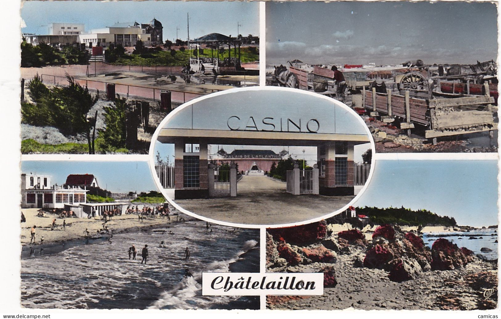 LOT DE 10 CARTES: CHARENTES-MARITIMES: SAINT-PALAIS-sur-MER,  MESCHERS,  ILE D'OLERON, etc....