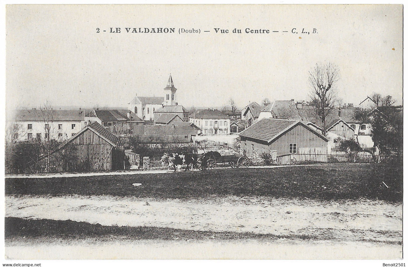 2 - Le Valdahon (Doubs) - Vue Du Centre - Andere & Zonder Classificatie