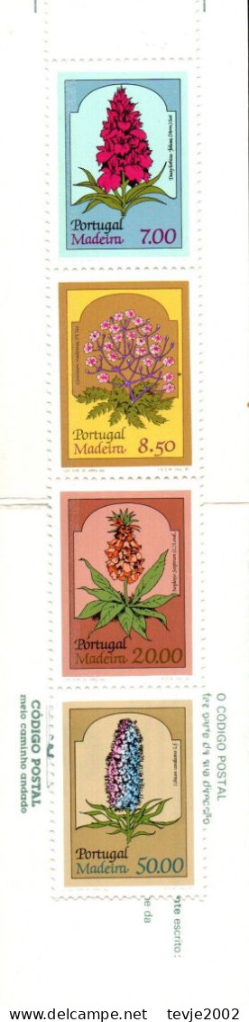 Portugal Madeira 1981 - Markenheftchen Mi.Nr. MH 1 - Postfrisch MNH - Blumen Flowers - Andere & Zonder Classificatie