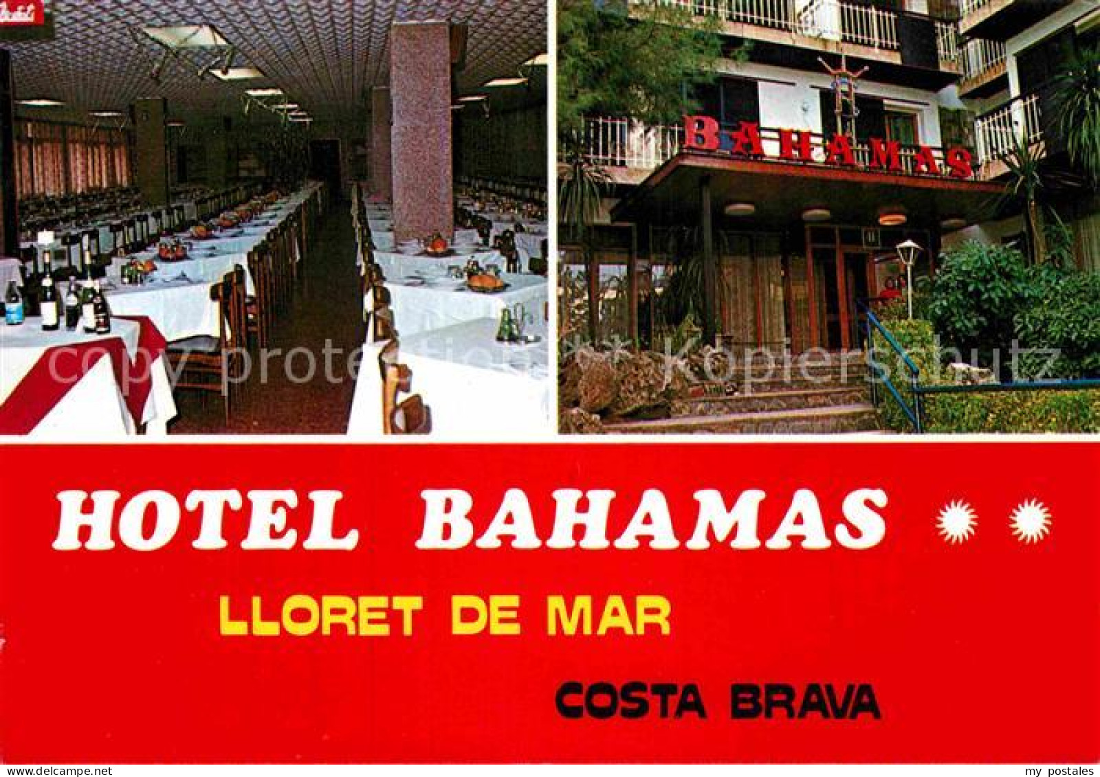 72893869 Lloret De Mar Hotel Bahamas  - Otros & Sin Clasificación