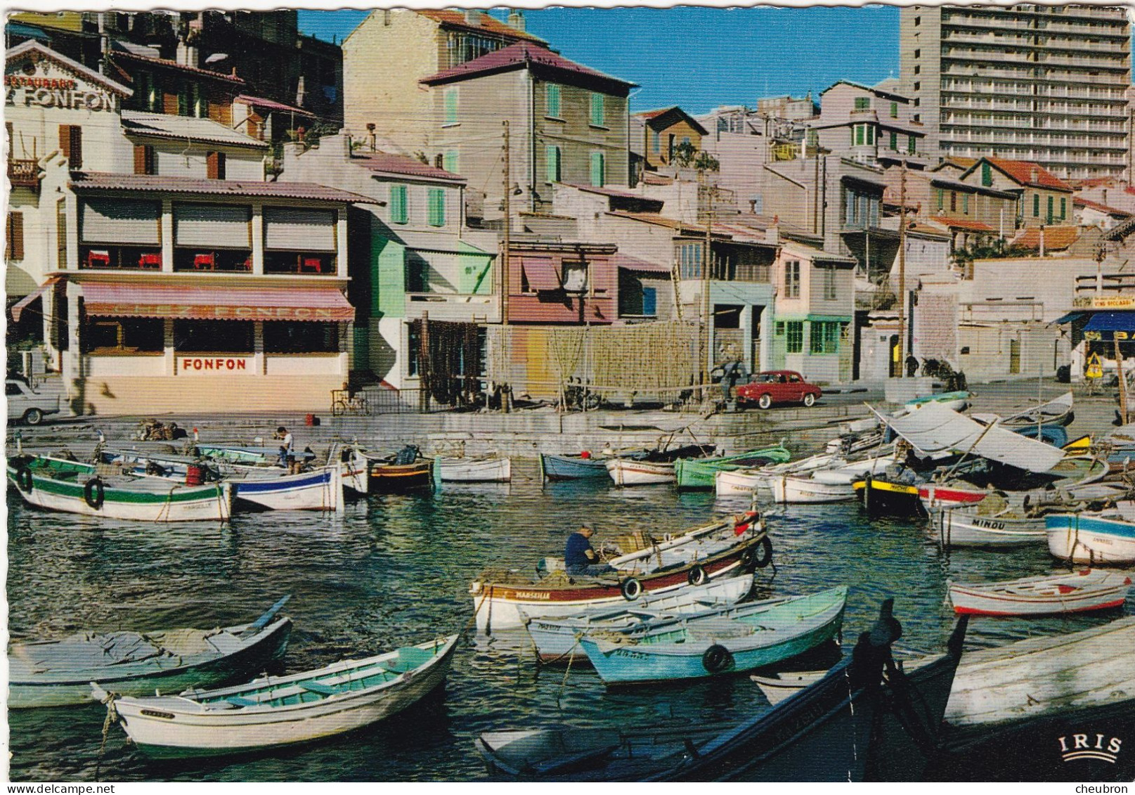 13.  MARSEILLE. CPSM . LE VALLON DES AUFFES. ANNEE 1965 + TEXTE - Endoume, Roucas, Corniche, Beaches