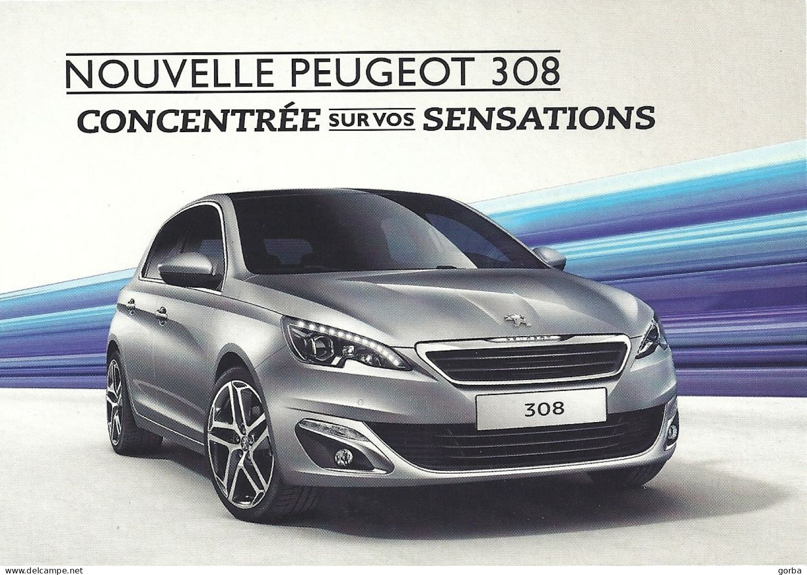 *CPM - Nouvelle PEUGEOT 308 - Concentrée Sur Vos Sensations - PKW