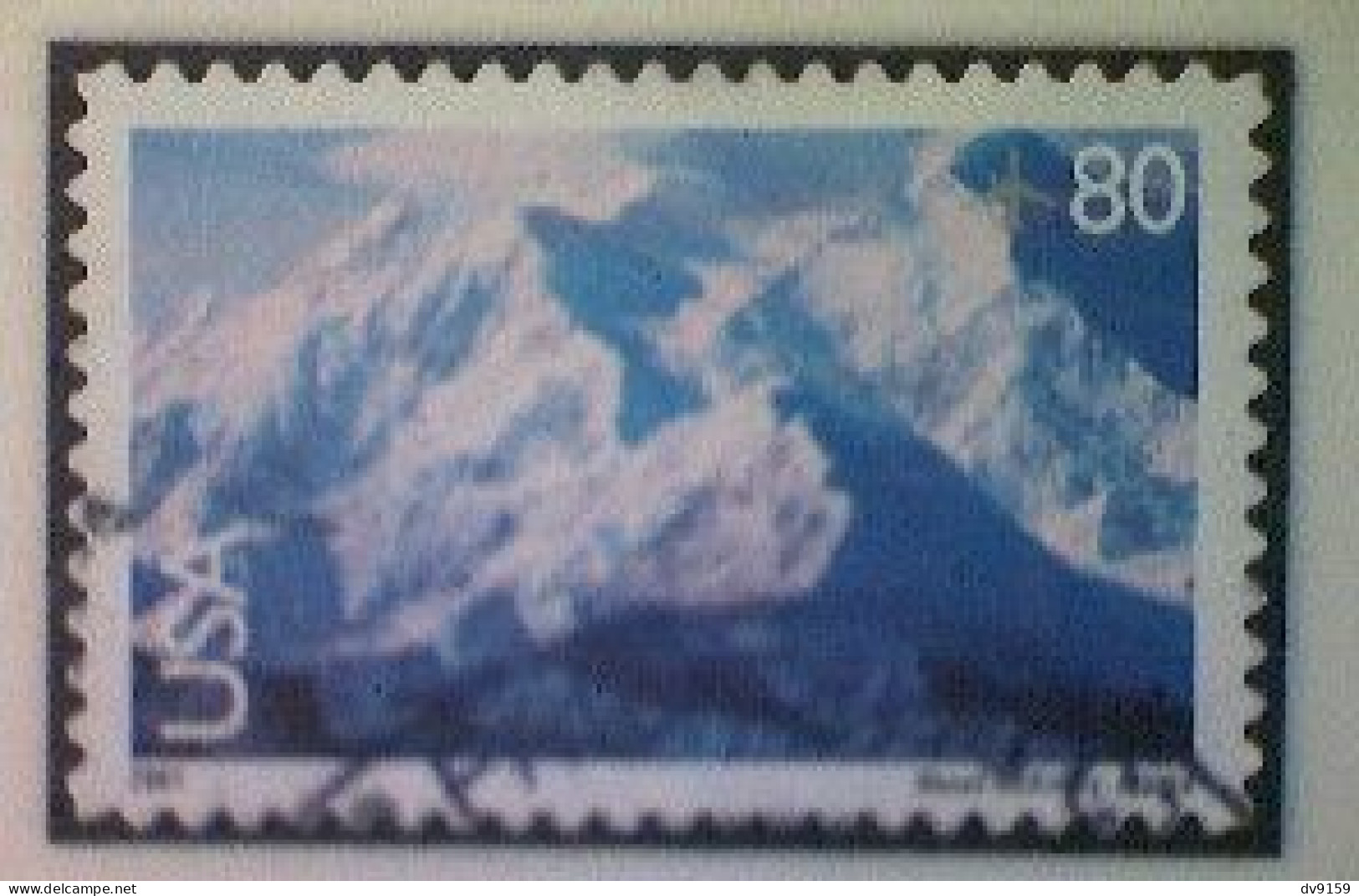 United States, Scott #C137 Used(o) Air Mail, 2001, Mount McKinley, Alaska, 80¢, Multicolored - 3a. 1961-… Used