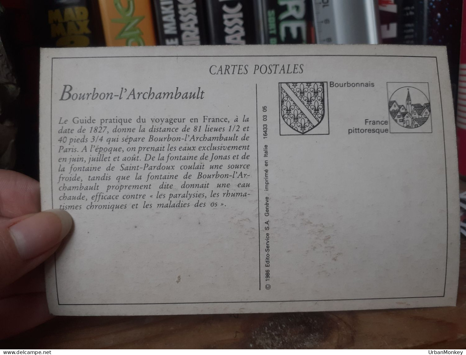 Carte Postale Bourbon - Histoire