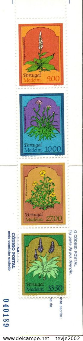 Portugal Madeira 1982 - Markenheftchen Mi.Nr. MH 2 - Postfrisch MNH - Blumen Flowers - Andere & Zonder Classificatie
