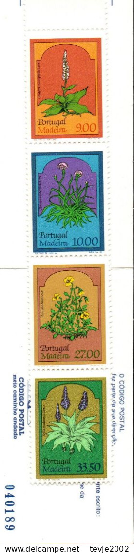 Portugal Madeira 1982 - Markenheftchen Mi.Nr. MH 2 - Postfrisch MNH - Blumen Flowers - Altri & Non Classificati