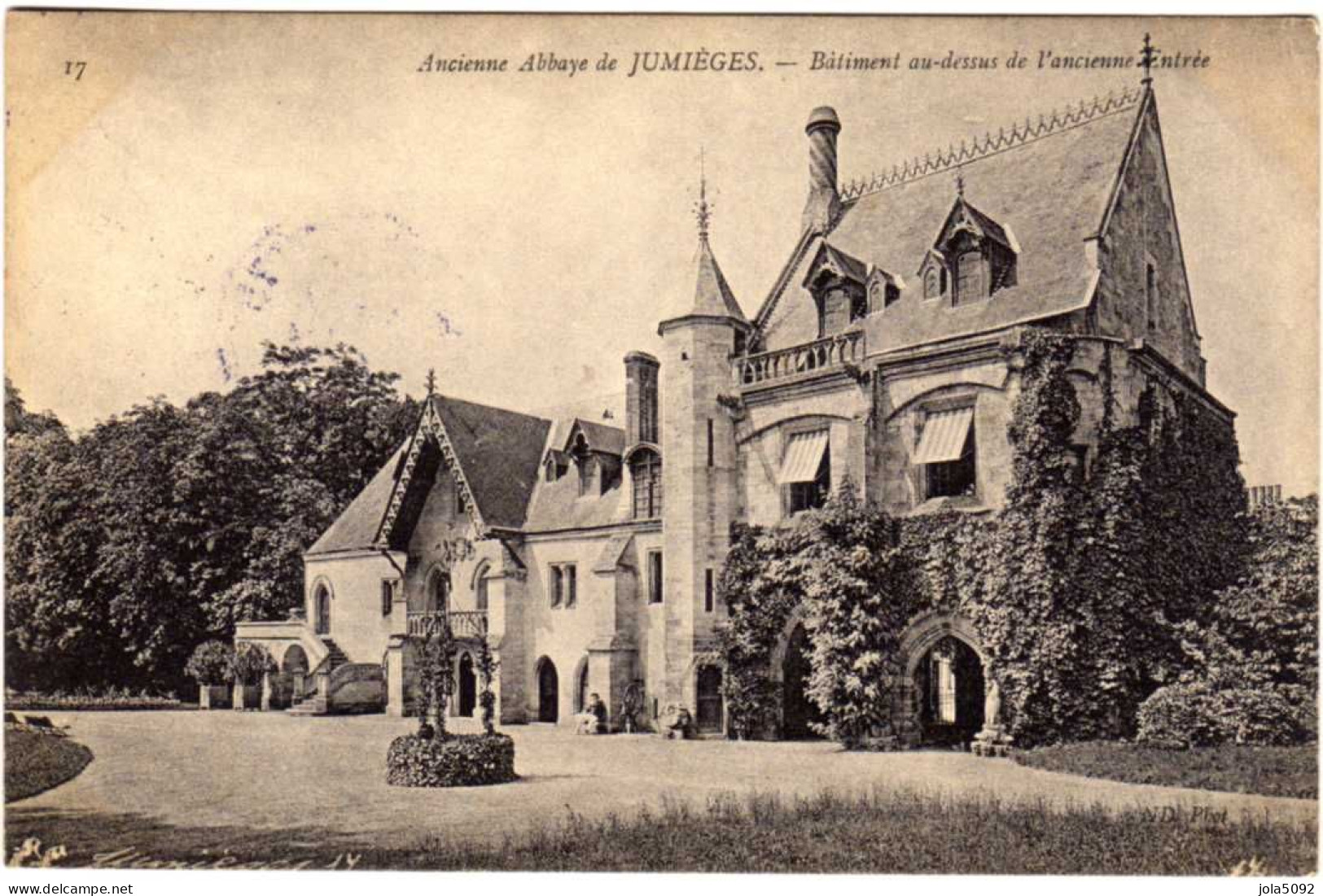 76 / Abbaye De JUMIEGES - Bâtiment Au Dessus De L'ancienne Entrée - Jumieges