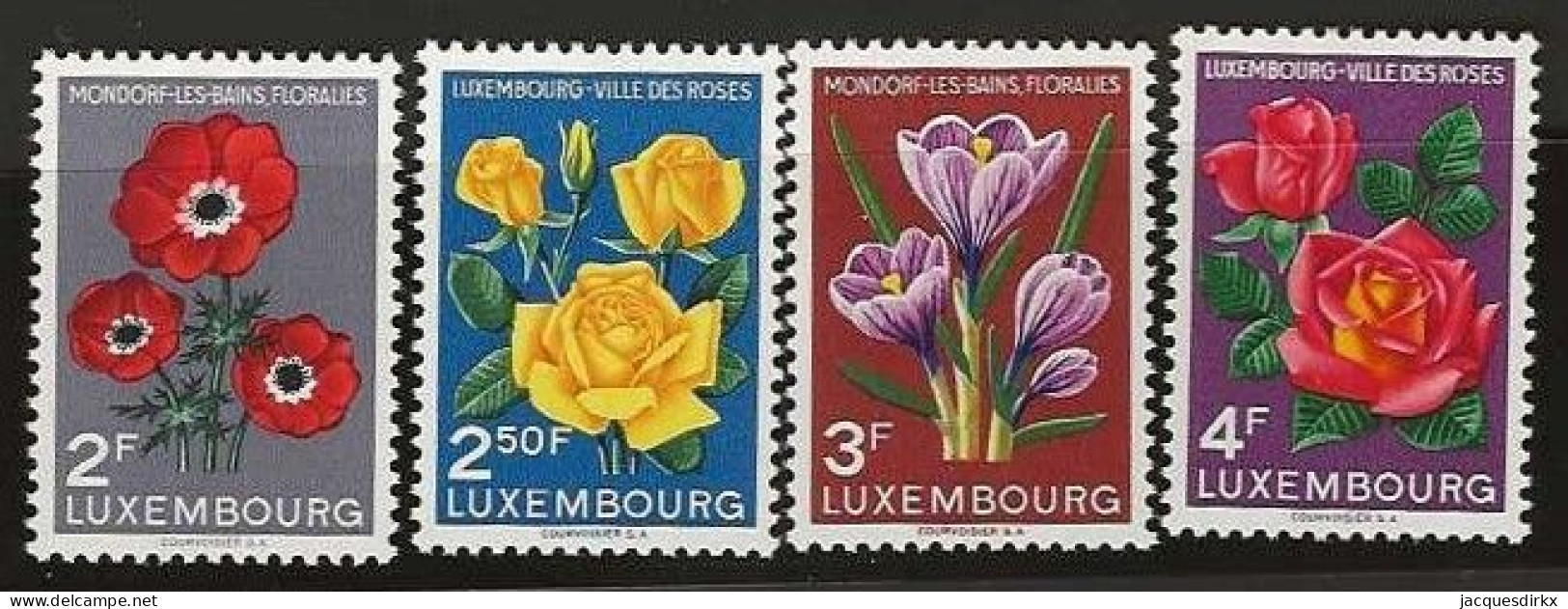Luxembourg  .  Y&T   .    506/509  .   **    .    Neuf Avec Gomme Et SANS Charnière - Unused Stamps
