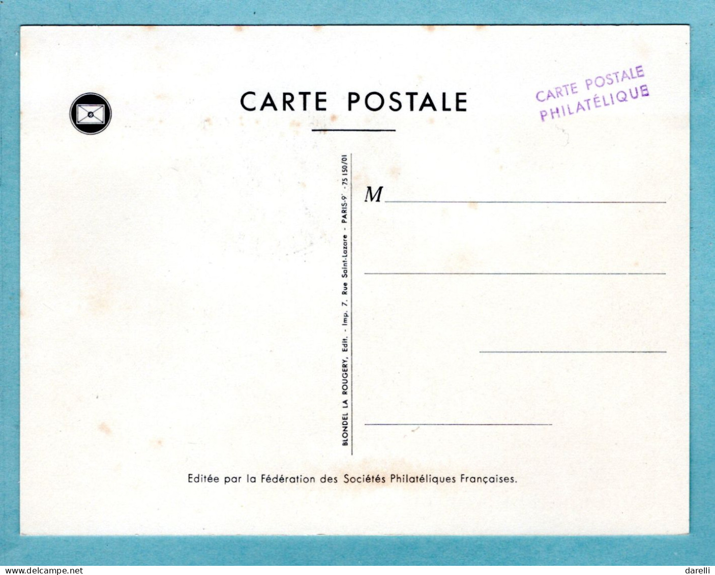 Carte Maximum 1963 - Journée Du Timbre 1963 - YT 1378 - Valenciennes - 1960-1969