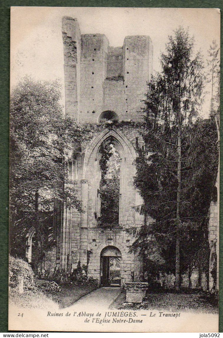 76 / JUMIEGES - Le Transept De L'Eglise Notre-Dame - Jumieges